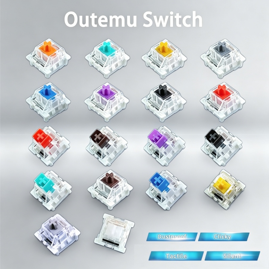 Mechanical Switch Tester - Outemu Anahtarı Mekanik Klavye için 3Pin