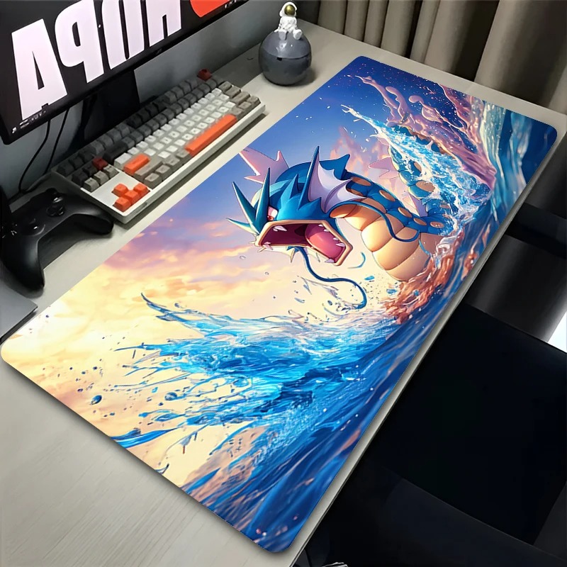 Gaming Keyboard Top - Büyük Dalgalar Japon Anime Mouse Pad