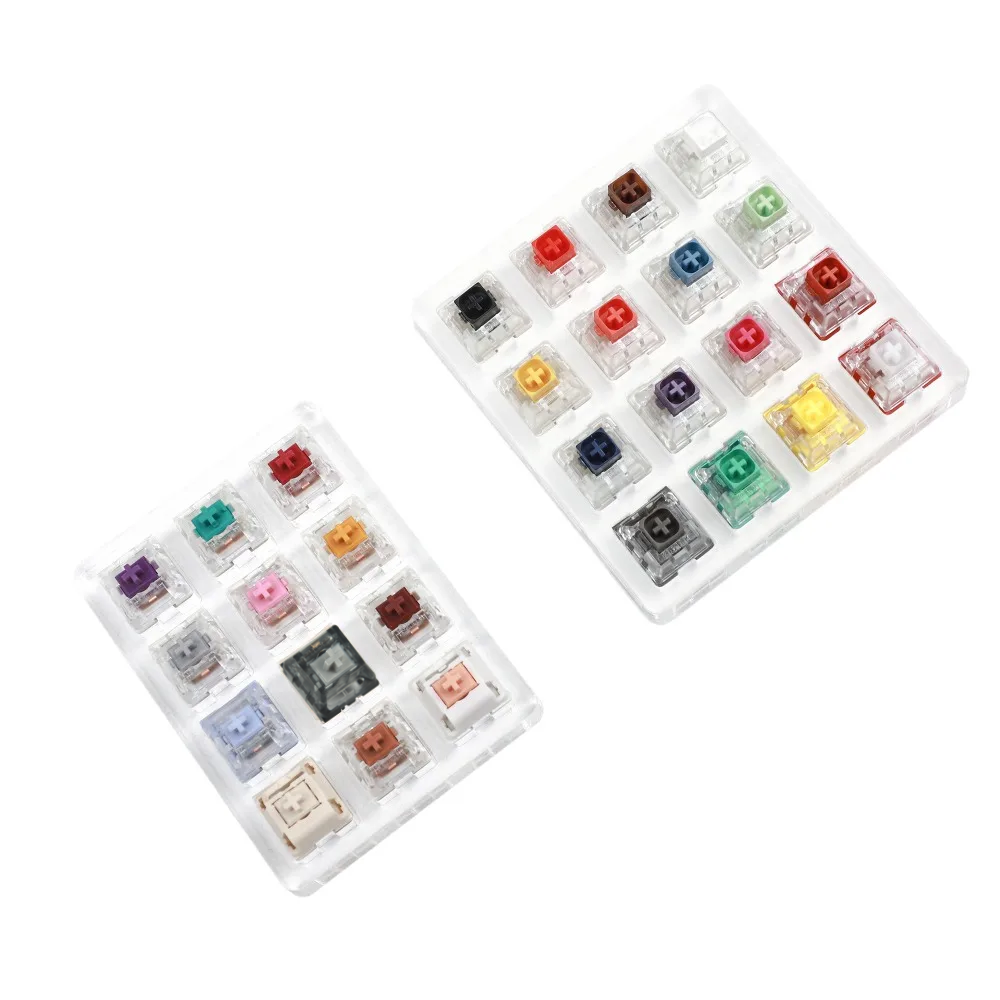 Mechanical Switch Tester - 16 12 Tuşlu Kailh Speed Silver