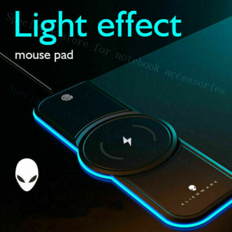 Gaming Keyboard Mouse Wireless - A+ Alienware 15W Qi Kablosuz Şarj