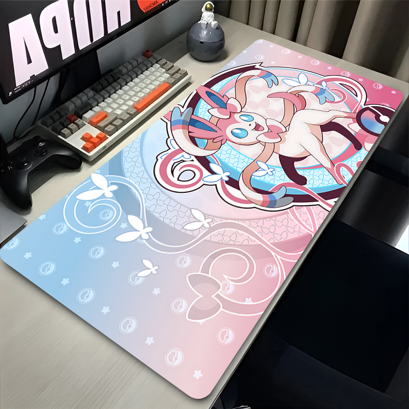 Gaming Keyboard Top - Büyük Pembe Sevimli Mousepad XXL Oyun