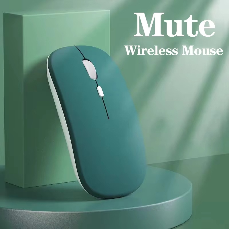 Gaming Keyboard Mouse Wireless - Sessiz Bluetooth Fare Ultra-İnce Kablosuz Fare