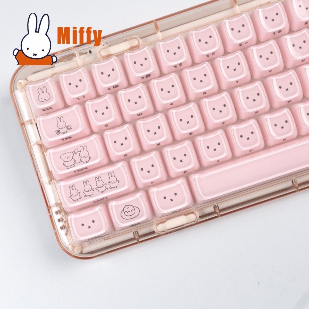 Kawaii Miffy Keycaps Sevimli T - Gaming Keyboard Affordable incelemesi ve fiyatı