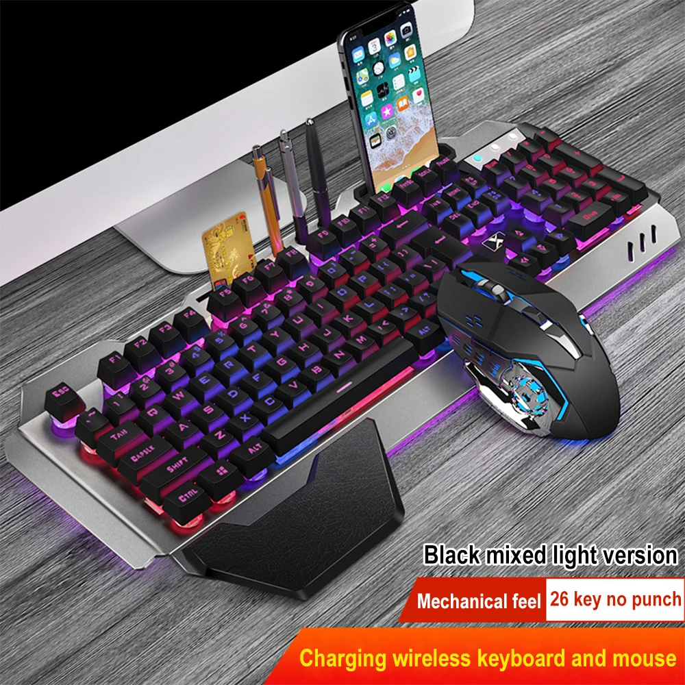 K680 şarj edilebilir 2.4G kabl - Gaming Keyboard Mouse Wireless incelemesi ve fiyatı