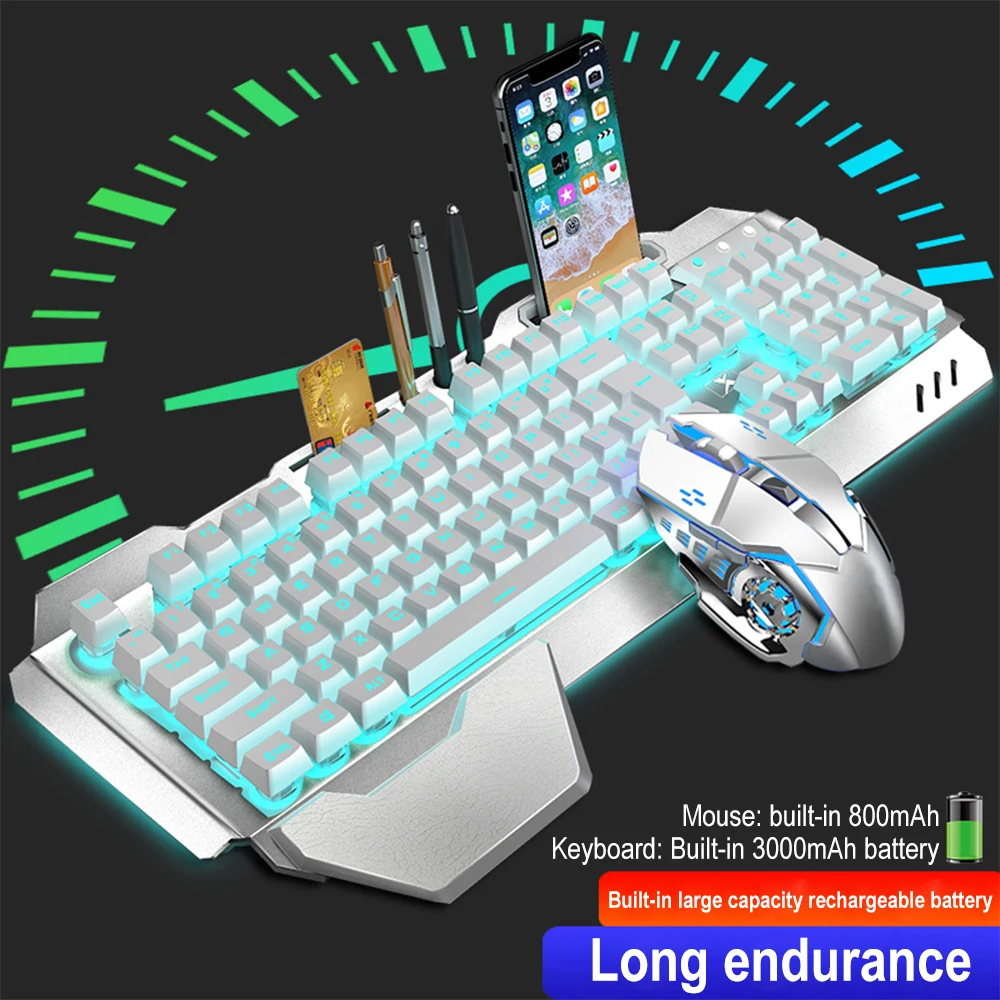 K680 şarj edilebilir 2.4G kabl - Gaming Keyboard Mouse Wireless incelemesi ve fiyatı