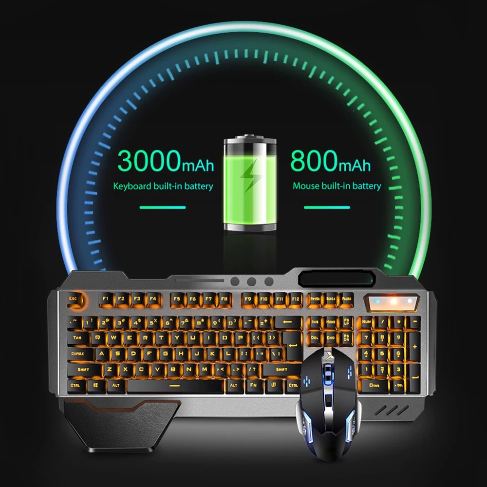 K680 şarj edilebilir 2.4G kabl - Gaming Keyboard Mouse Wireless incelemesi ve fiyatı