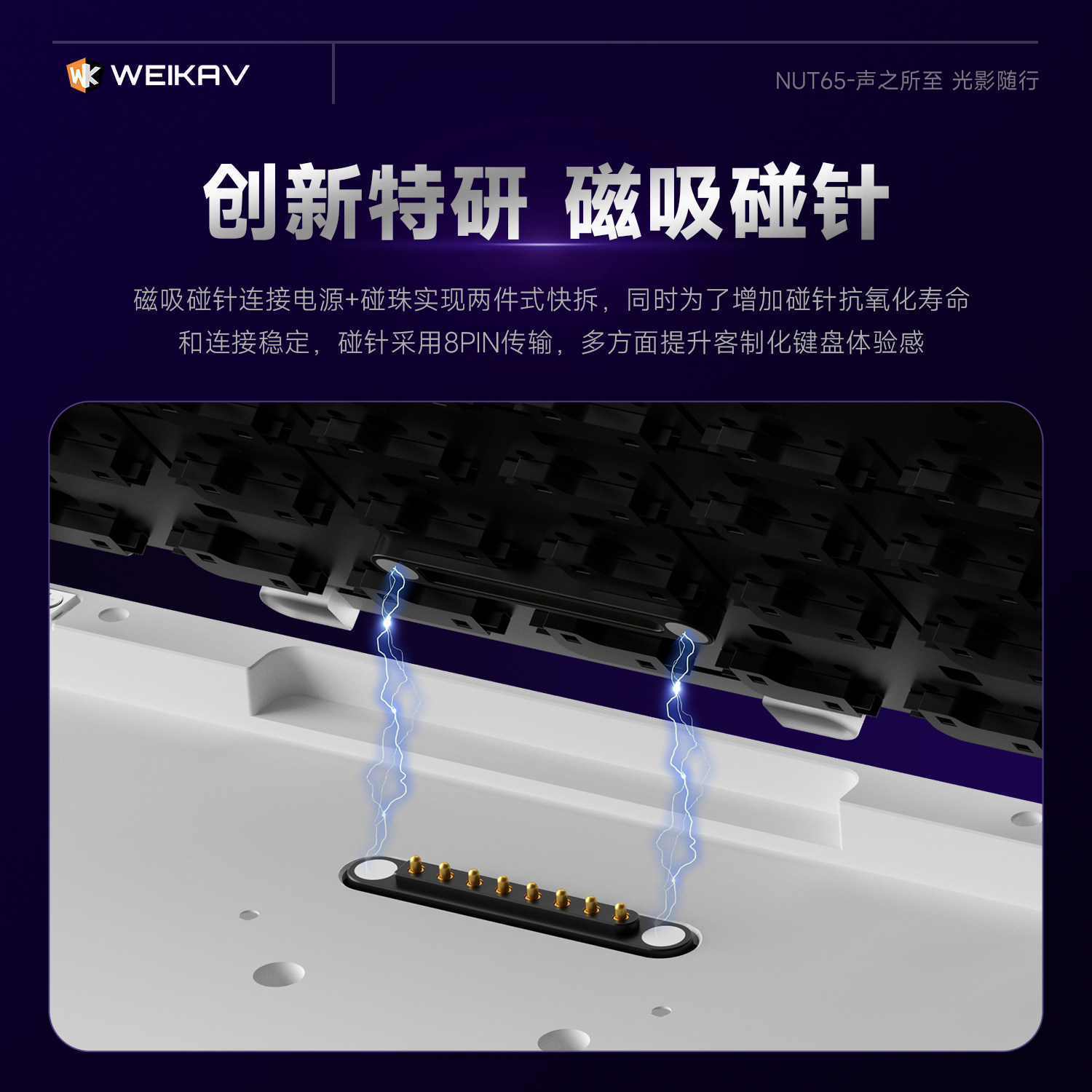 Yeni Weikav Nut65 Alüminyum Me - Gaming Keyboard Nearby incelemesi ve fiyatı