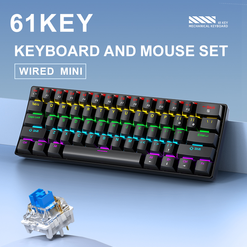 APAYADO K61 Mini Mekanik Klavy - Gaming Keyboard Half incelemesi ve fiyatı