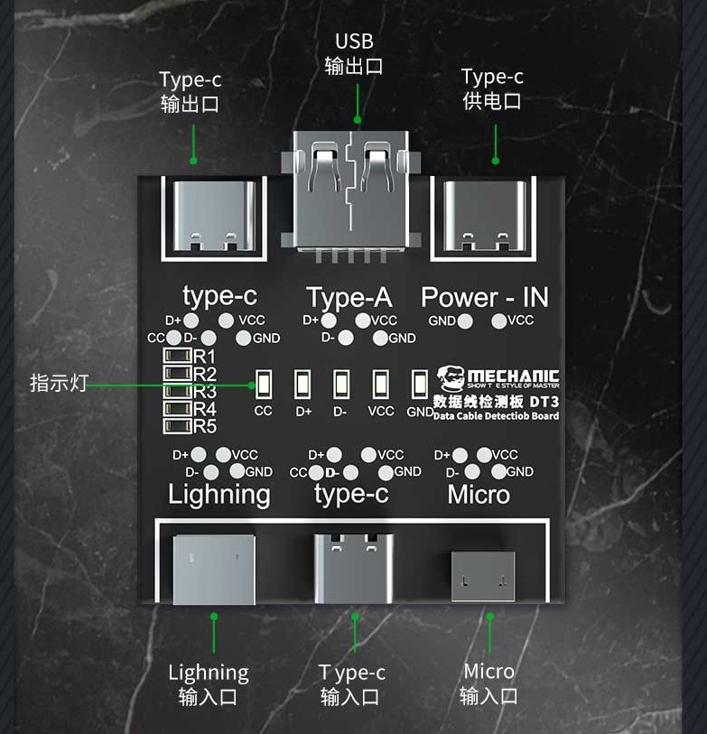 Mekanik DT3 veri kablosu algıl - Mechanical Switch Tester incelemesi ve fiyatı