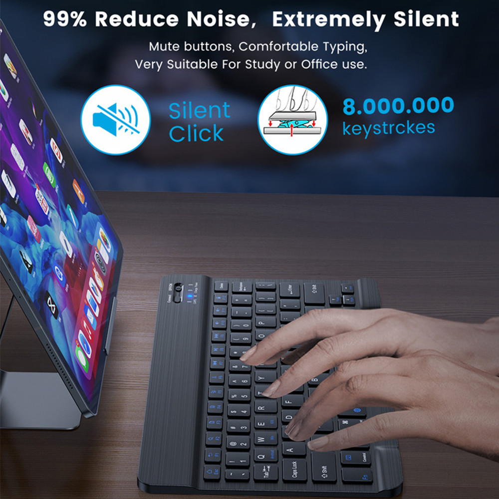 10 inç Kablosuz Bluetooth Mini - Gaming Keyboard Mouse Wireless incelemesi ve fiyatı