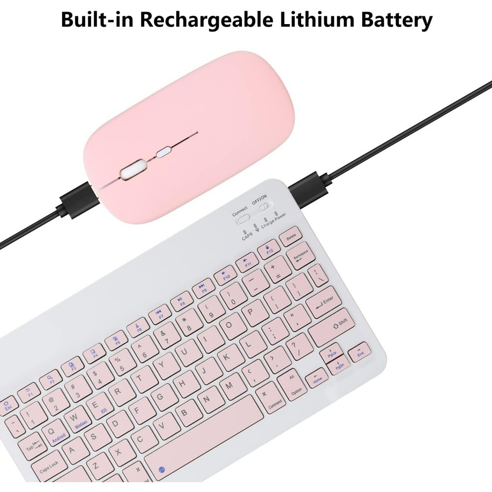10 inç Kablosuz Bluetooth Mini - Gaming Keyboard Mouse Wireless incelemesi ve fiyatı
