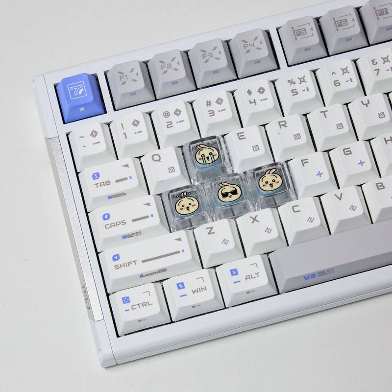 Chiikawa 4 Adet El Yapımı Şeff - Gaming Keyboard Affordable incelemesi ve fiyatı