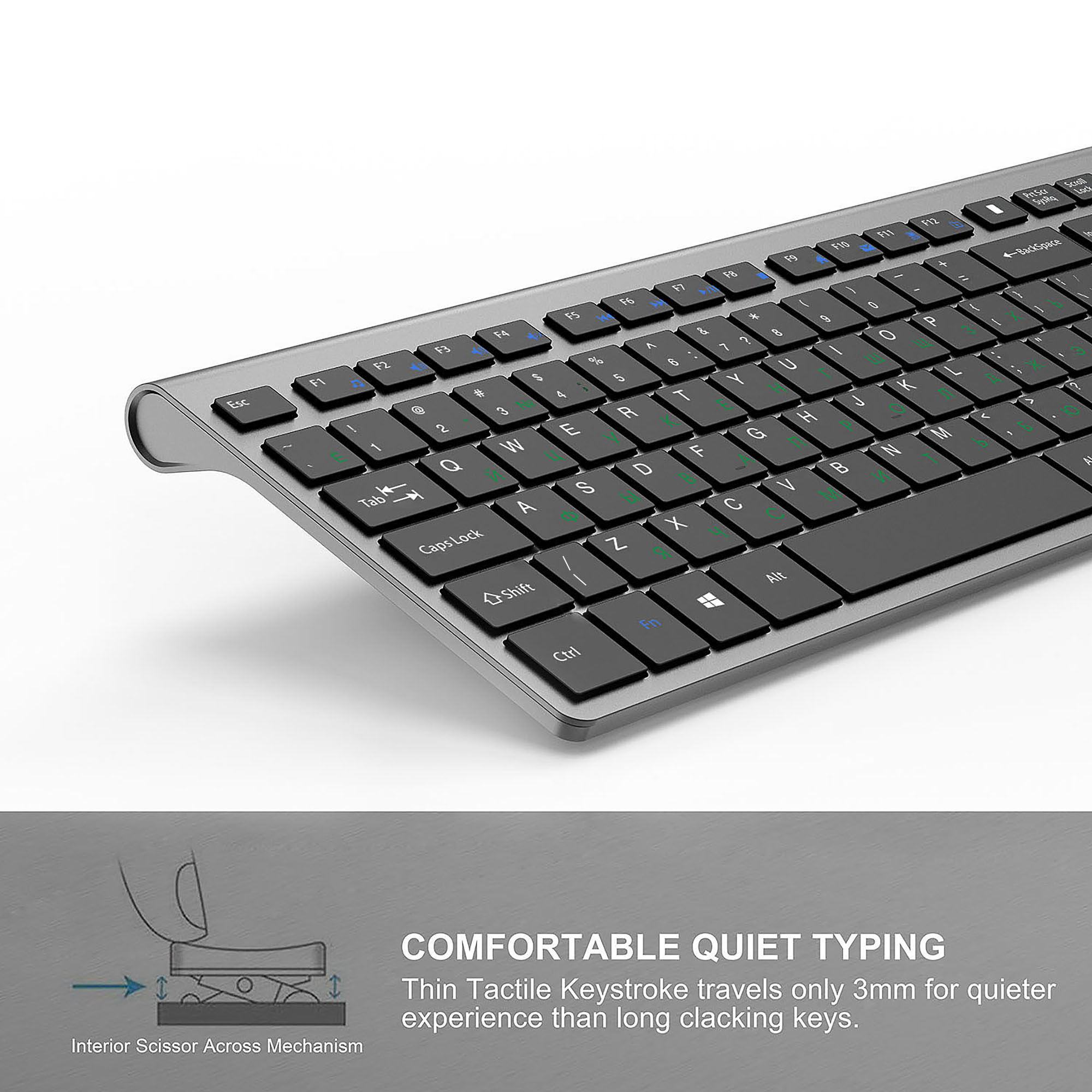 2.4G Şarj Edilebilir Kablosuz  - Gaming Keyboard Mouse Wireless incelemesi ve fiyatı