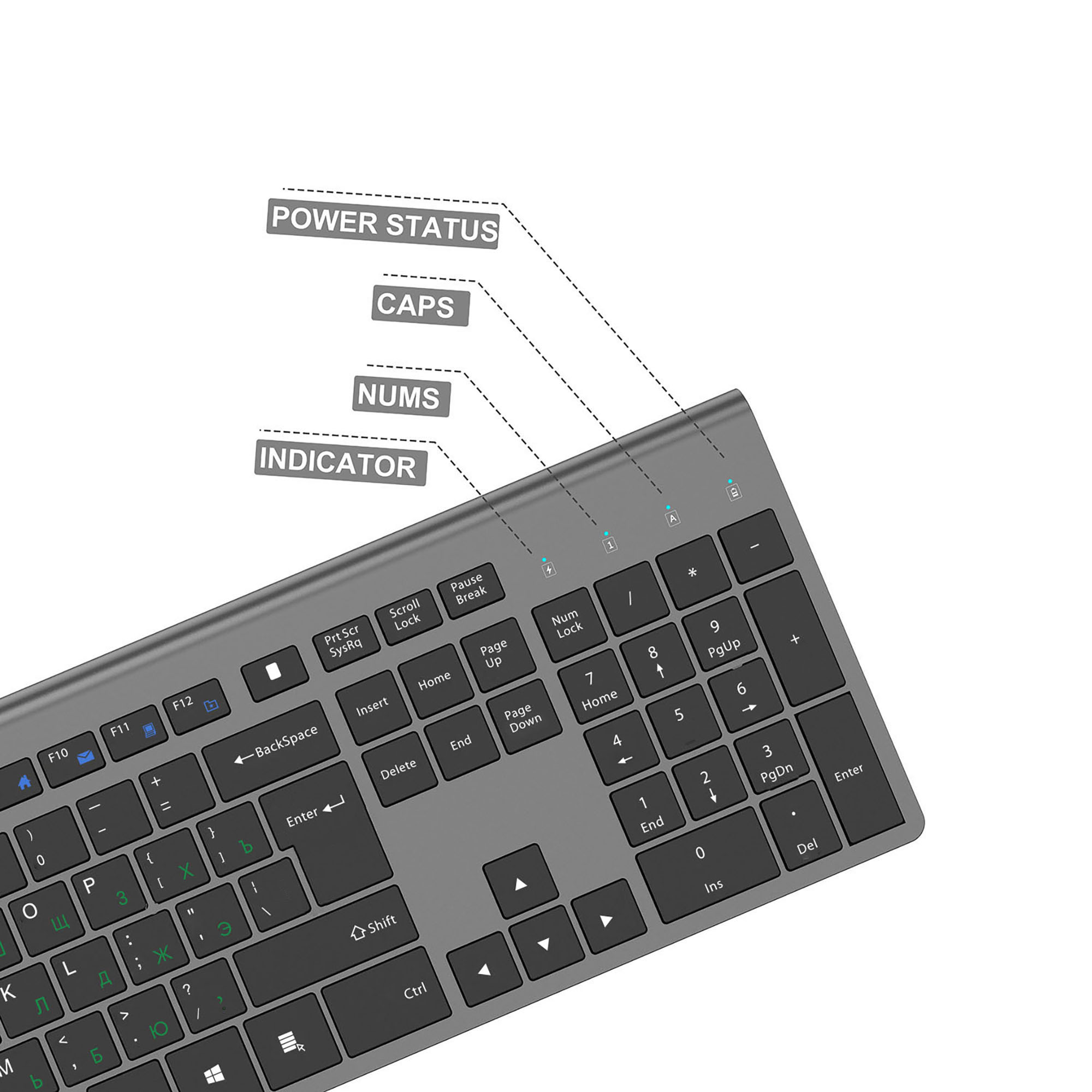 2.4G Şarj Edilebilir Kablosuz  - Gaming Keyboard Mouse Wireless incelemesi ve fiyatı