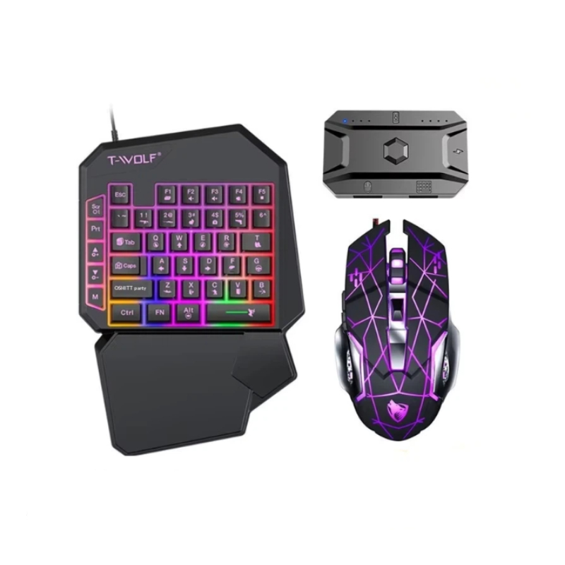 T-Wolf Tf950 5'i 1 Arada Tek E - Gaming Keyboard 1 Hand incelemesi ve fiyatı