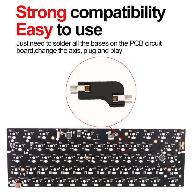 110 adet/70/30/10 adet Kailh Ç - Hot Swap Pcb incelemesi ve fiyatı