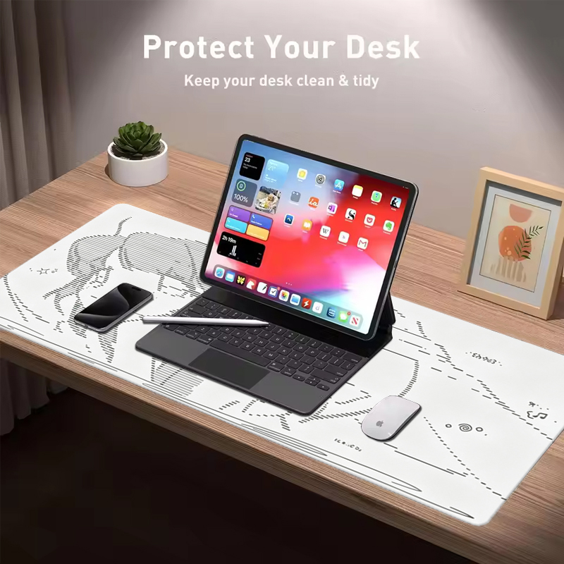 1 adet deri Mouse Pad Anime me - Gaming Keyboard Nearby incelemesi ve fiyatı